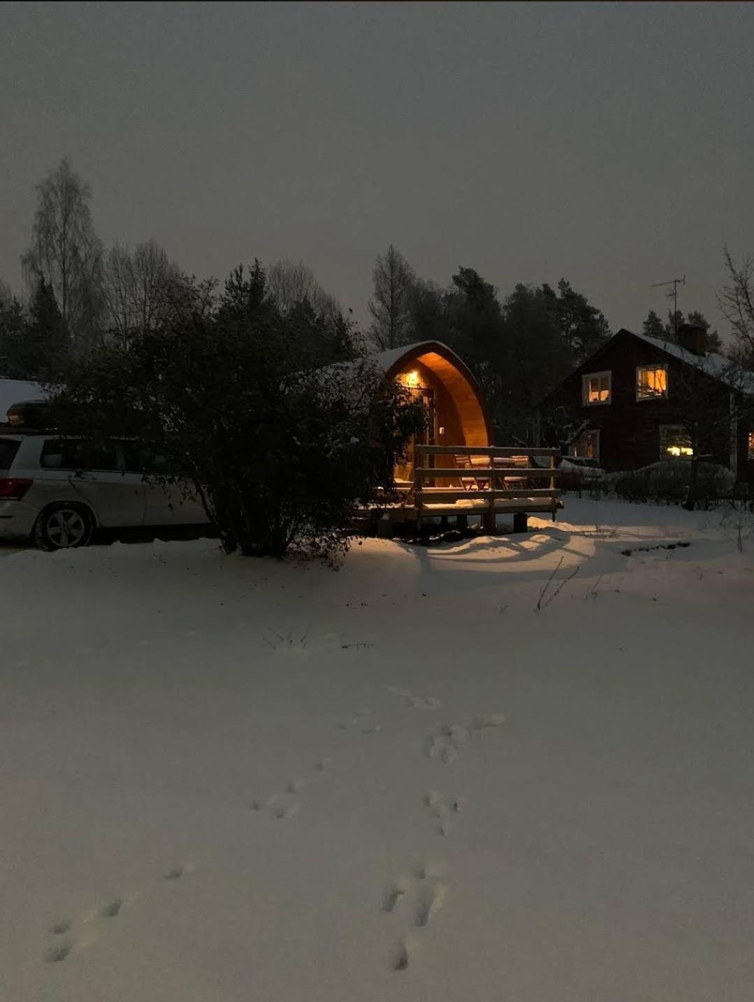 Cosy Cabin 哈尔斯塔哈马 外观 照片